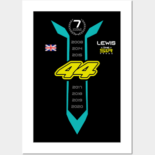 LEWIS concepto F1 Posters and Art